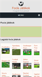 Mobile Screenshot of focis-jatekok.com
